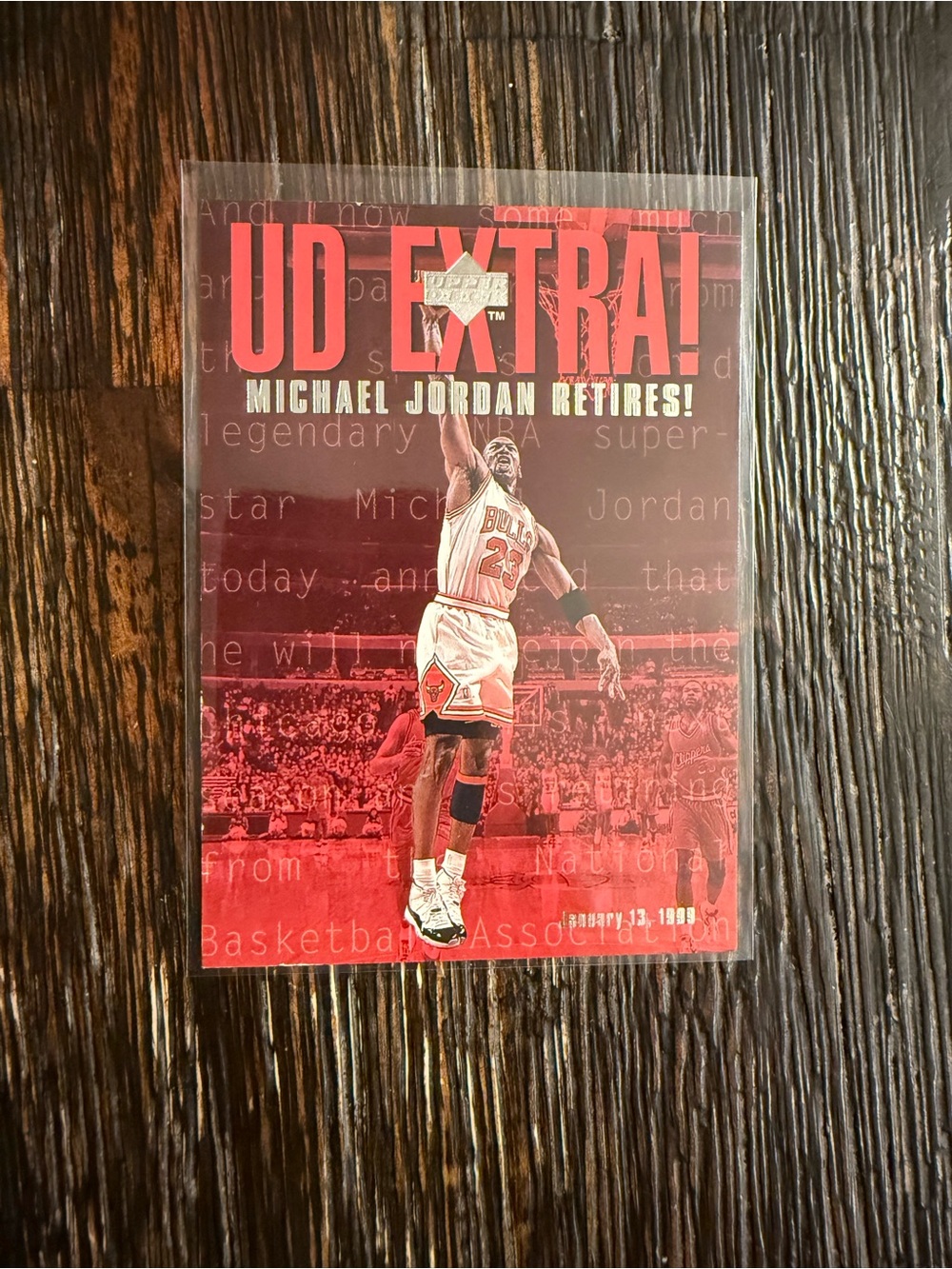 Michael Jordan card
